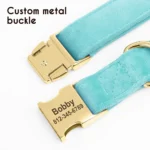 Custom Small Medium Large Pet Dog Collar Personalized Engraved Soft Pets Puppy ID Nameplate Collars For Pug French Bulldog S-L - Image 3
