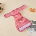3Pcs Washable Female Dog Diapers Elastic Breathable Pet Nappies Reusable Pets Menstrual Period Panties For Small Medium Dogs Pug - Image 4