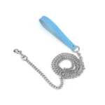 Leather Dog Leash Metal Alloy Pet Dog Leash Leash with 360° Rotatable Hook and Loop Can Be Twisted To Prevent Loss of Dog Leash - Image 4