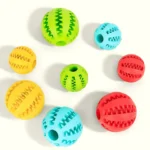 Cross-border pet dog leakage toy balls, teething puzzles, anti-boring and biting training toys - Image 3