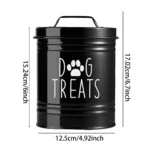 Large Capacity Dog Food Storage Container Airtight with Lids Pet Treat Container Moisture-Proof Sealed Dog Treat Jar - Image 6