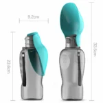 800ML Large Dog Water Bottle Dispenser For Small Big Dogs Portable Travel Pet Drinking Bowls Bulldog Labrador Feeder Supplies - Image 2