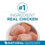 High Protein, Natural Senior Dry Cat Food, Indoor Advantage Senior+ - 7 Lb. Bag - Image 2