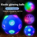 Dog Toy Glowing Ball LED Puppy Balls Flashing Elastic Ball Toy Pet Color Light Ball Interactive Toys For Cats Small Dogs Child - Image 8