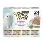 Purina Kitten Food, Wet Cat Food, Classic Pate Collection with Milk, 3 oz Cans