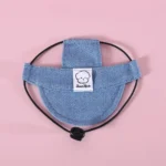 Dog Hat with Ear Holes Adjustable Denim Dog Sun Protection Hat Outdoor Baseball Cap for Dogs Small Medium Large Pet Accessories - Image 7