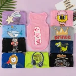 Cute Summer Polyester Fibre Cool Breathable Cat Costume Cat T-shirt Puppy Vest Dog Clothes - Image 2