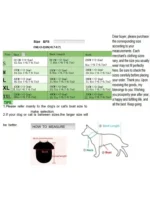 DOGWaterproof Dog Onesie with Zipper 4 Legs Pet Clothes for Spring Summer Y Pet Outfit - Image 3