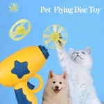 Funny Cat Toy Interactive Launch Pet Training Toy For Kitten Mini Flying Disc Shooting Gun Chasing Games Cat Toys Pet Supplies - Image 2