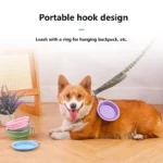 350ML Folding Dog Dish Collapsible Pet Bowl Water for Dog Drinking Bowl Cat Water Bowl Drinking Fountains for Dogs - Image 6