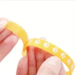 12pcs Pet Classification Collar Puppy Kitten Identification Footprint Collar Newborn Puppy Cat Birth Milk Dog Necklace Pet - Image 6
