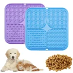 Pet Lick Silicone Mat Slow Feeder Dog Food Plate Bathing Distraction Sucker Training Feeder for Dogs Kitchen Supplies - Image 3