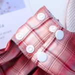 Fashion Adjustable Dog Dress Set Mesh Breathable Sweet Dog Harness with Traction Rope Comfortable Pet Clothes Spring Summer - Image 4