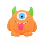 Dog Chew Toy Pet Squeaky Ball Toy Teeth Care Cartoon Monster Rubber Latex Interactive Trainning Puppy Pet Dog Supplies - Image 3
