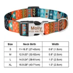 Personalized Dog Collar Custom Engraved Name ID Tag Nameplate Adjustable Small Large Medium Puppy Pet Dogs Collars - Image 4