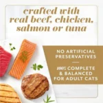 Gems Pate Cat Food Mousse and a Halo of Savory Gravy Wet Cat Food Variety Pack - Pack of 12 4 oz. Boxes - Image 3