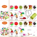 Kitten Toys Variety Pack-Pet Cat Toys Combination Set Cat Toy Funny Cat Stick Sisal Mouse Bell Ball Cat Supplies - Image 4