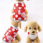 Pet Dog Clothes Cartoon Clothing Puppy Dogs Soft Vests Summer Shirt Casual T-Shirt for Small Pet Supplies - Image 3