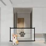 Pet Barrier Fences Portable Folding Breathable Mesh Cat and Dog Safety Fences Pet Supplies to Ensure Pet Safety - Image 3