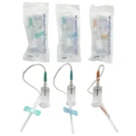 50 Sets of Safe Disposable Vacuum Blood Collection Kits with Safety Lancets, Pet Medical Scalp Vein Kits