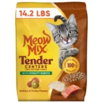 Tender Centers Vitality Bursts, Salmon and Turkey Flavor, Dry Cat Food, 14.2 lb. Bag