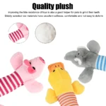 Pig Elephant Design Durable Interactive Dog Toy - Squeaky Chew Toy for Aggressive Chewers - Long-Lasting Pet Supplies - Image 5