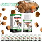 80 Tablets Pet Joint Care Soft Chews Supplement Glucosamine Pet Joint Care Chews Chondroitin Supplement For Dogs Joint Support