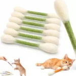 Creative Large Cotton Swab Shaped Catnip Toy 6-pack Giant Kitten Grinding Biting Stick Durable Teeth Cleaning And Grinding Rope - Image 5