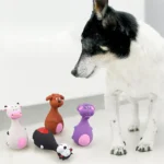 Pet Dog Toys Latex Squeaky Sound Toys Bite-Resistant Puppy Soft Rubber Toy Chew Teeth Cleaning Small Medium Dogs Elephant Cow - Image 3