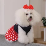 CuteBone Dog Mesh Dress Puppy Sundress Pet Outfit Summer Fashion for Small Dogs Girl Dog Dress Fashion Pet Clothes - Image 3