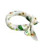 Practical Cute Dog Cooling Bandana Adjustable Fast Cooling Cat Cooling Ice Scarf Reusable Cat Collar Pet