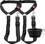 1PCS High Grade Dog Car Safety Belt Dog Safety Belt with Damping Belt and Reflective Line Adjustable Length Suitable Any Dog - Image 4