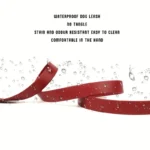 Waterproof PVC Dog Leash Bite Resistant Heavy Duty Training Lead 4FT Long Line for Small Medium Large Dogs,Stain & Odor Resistat - Image 4