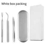 Quality Stainless Steel Pet Flea Remover Tool Scratching Hook Tweezers Clips Set Cat Dog Tick Removal Tool Pet Grooming Supplies - Image 2