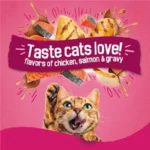 Purina Gravy Swirlers with Flavors of Chicken, Salmon and Gravy Dry Cat Food - 22 lb. Bag - Image 3