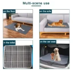 Dog Urine Pads Washable Reusable Anti Slip Pet Pee Pad Puppy Training Pad Pet Bed Urine Mat for Car Seat Cover Pet Supplies - Image 2