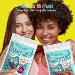 20/80PCS HANGYODON Cartoon hydrocolloid acne patch - facial decorative sticker - covers blemishes and acne scars. - Image 2