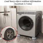 1-4Pcs Anti Vibration Feet Pads Legs Slipstop Silent Skid Raiser Mat For Washing Dryer Machine Support Dampers Stand Furniture - Image 4