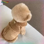 Dog Cute Vest Clothes Jacket Accessories Small Dog Luxury Autumn Winter Medium Dress Soft Pet Clothing Designer Coat Home - Image 2