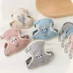 Lovely Small Pet Vest Chest Strap Dog Leash Traction Rope Walking Dog Cat Bunny Vest Harness Poodle Collar Leash Dog Accessories - Image 2