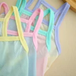 Pet Summer Breathable Ice Silk Cooling Strap Dog Cool and Comfortable Cool Clothes Solid Color Simple Dog Clothes - Image 4