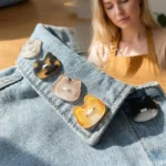 20Pcs Cute Cat Two-eye Buttons 12/17mm Colourful Cartoon Cat Resin Buttons DIY Kids' Clothes Hats Socks Buttons - Image 2