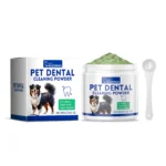YEGBONG Natural Fresh Breath Dog Teeth Cleaning Powder Gentle Formula for Removing Plaque and Tartar Stains - Eliminates Odor - Image 2