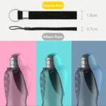800ML Large Dog Water Bottle Dispenser For Small Big Dogs Portable Travel Pet Drinking Bowls Bulldog Labrador Feeder Supplies - Image 4