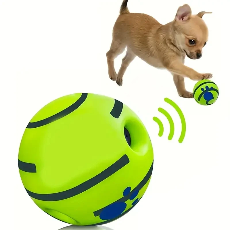 kf-S7a7b172e8b9f49cd923f3efb535a9b19v Funny Interactive Giggle Ball - Balls for Dog IQ Training, Pet Interactive Toy, Stimulating Play, Mental Stimulation, and Exerci - Image 1