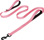 Heavy Duty Double Handle Dog Leash with Reflective Strips for Night Safety - Ideal for Large and Extra Large Breeds - Perfect fo - Image 6