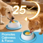 New Interactive Pet Lick Toys Promotes Dental Health Self-Soothing Snack Bowl Training Slow Feeder For Dogs Cats - Image 3