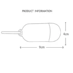 Portable Pet Waste Bag Dispenser Pill Shape Bullet-Shaped Garbage Box Cats Dogs Poop Extractive Clean-up Bags Outside Walking - Image 6