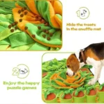 Pet Sniffing Mat Indoor Dog Walking Dog Cat Foraging Toy Dog Stress Relief Puzzle Treasure Hunt Game Slow Eating Mat - Image 4