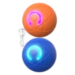 Smart Interactive Dog Toys for Aggressive Chewers Self Moving Interactive Dog Ball Automatic Vibrating Toy - Image 3